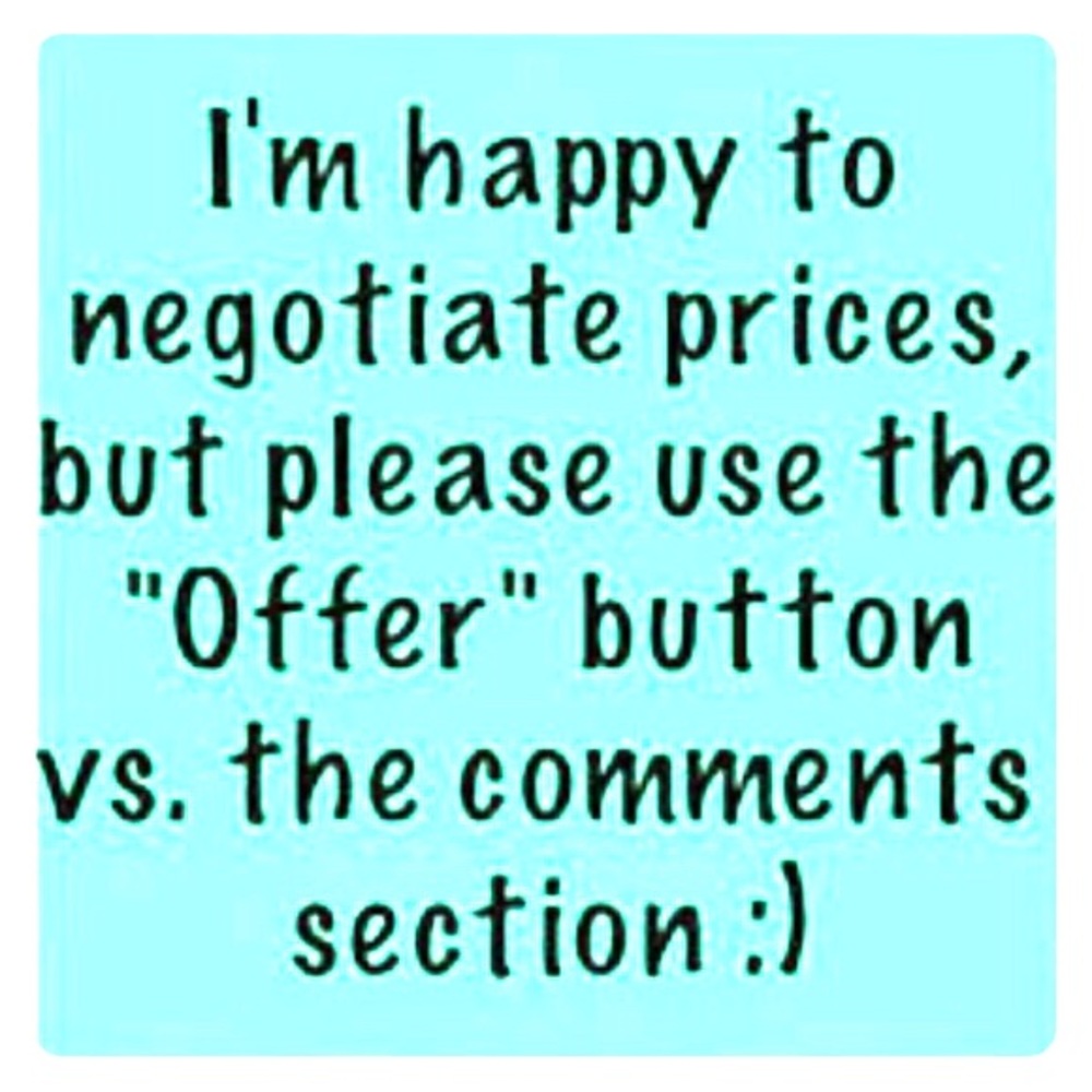 Please use the “Offer” button